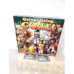 Going, Going,  Gone! Board Game Scott Nicholson Stronghold auctions COMPLETE